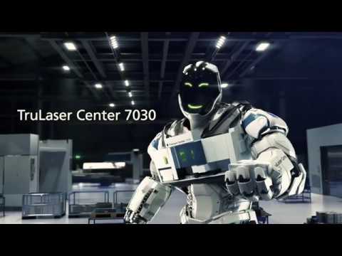 TRUMPF Laser cutting TruLaser Center 7030 - The first full service laser machine