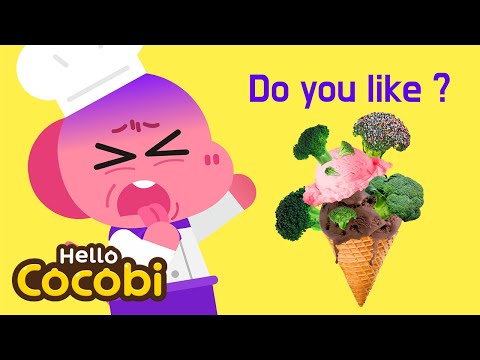 Do You Like Broccoli Ice Cream? Song 😨+ More Cocobi Kids Songs & Nursery Rhymes | Hello Cocobi