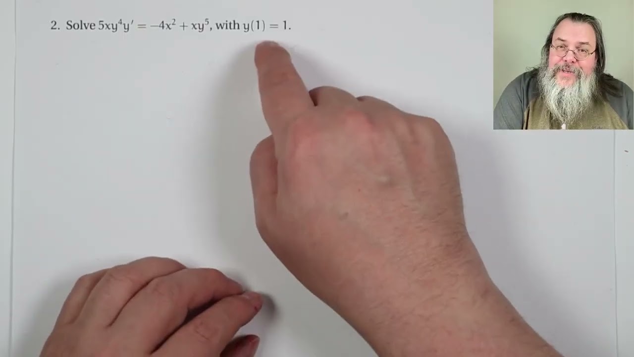 Quiz 3 problems for Diff. Eq. -- Exact, substitution, population, autonomous