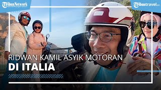 Mesranya Ridwan Kamil dan Istri Motoran di Italia, Rayakan Ultah ke-52