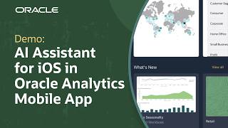 How to Use AI Assistant in Oracle Analytics Mobile App for iOS