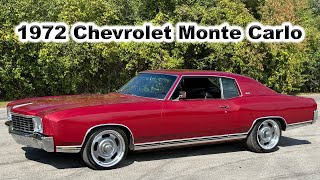 Video Thumbnail for 1972 Chevrolet Monte Carlo