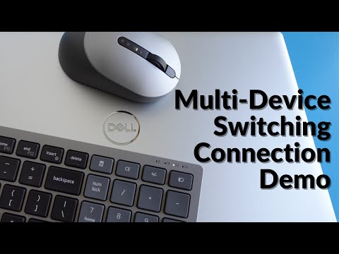 How to pair Dell Keyboard & Mouse - Dell Peripheral Manager App and device switch demo