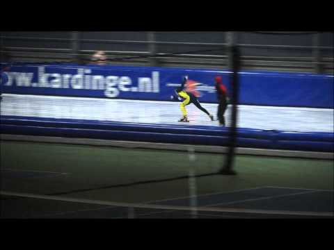 Thijmen Paardekooper - Lars Meijer 300m tijdrit Jeugdwedstrijd Pupillen A tm F in Kardinge