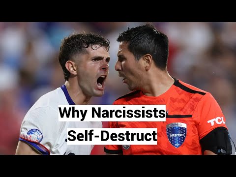 Why Narcissists Self-Destruct, Inefficacious, Self-defeat (Dynamic Self-regulatory Processing Model)