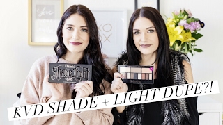 Kat Von D Shade + Light Palette Dupe