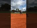 Infield drill to work on rhythm and keeping the ball more on the left side of the body.