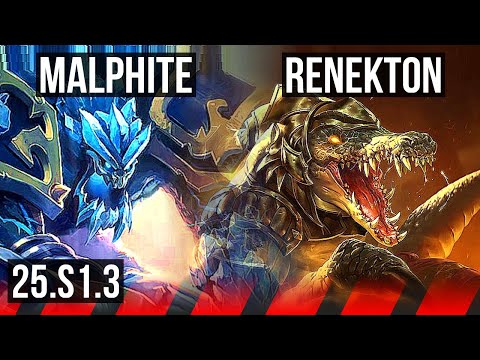 MALPHITE vs RENEKTON (TOP) | KR Grandmaster | 25.S1.3