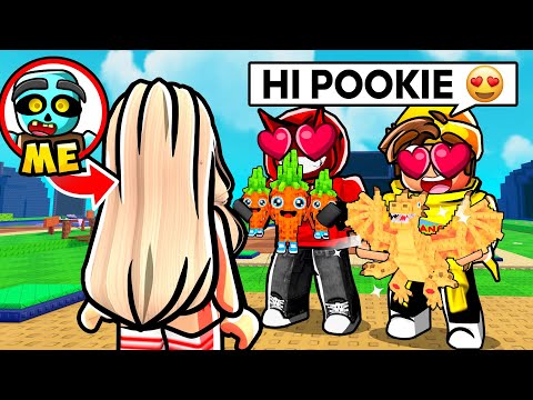 I Became An E-GIRL To TROLL My Friends In Plants VS Brainrots!