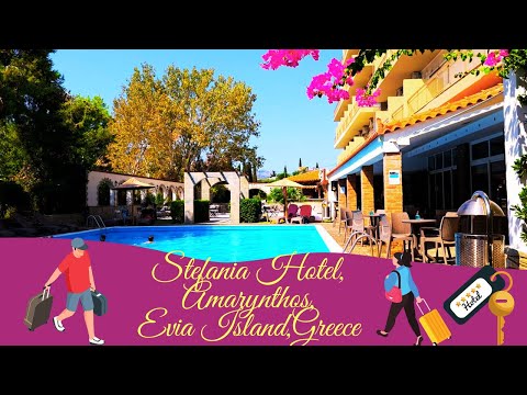 🌅🏨🌞🌴Stefania Hotel,Amarynthos:🛏️🛎️Sun-Kissed Serenity Awaits Your Perfect Escape!🇬🇷🌊🏩