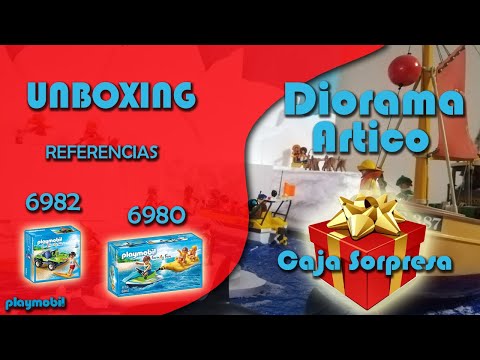 Playmobil Unboxing 6982 y 6980, Caja sorpresa,pedido ala web de Playmobil y Diorama Ártico. 2020