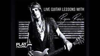 Alice Cooper guitarist Ryan Roxie teaches YOU Electric Guitar (Man of the Year)
