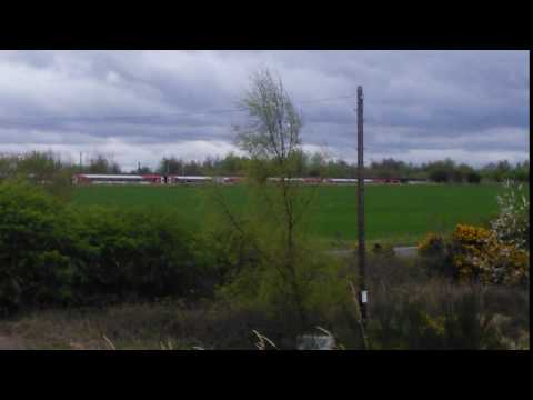 VTEC Class 43238 40 years of NRM and 43*** near Dunbar working the London KX to Aberdeen