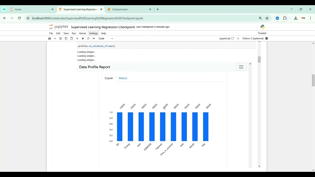 Supervised Learning Regression Checkpoint in Python Projects