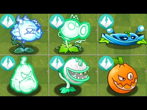 All ELECTRIC LEVEL 999999 Power-Up vs Dark Ages Final Boss Fight! in Plants vs Zombies 2 mod