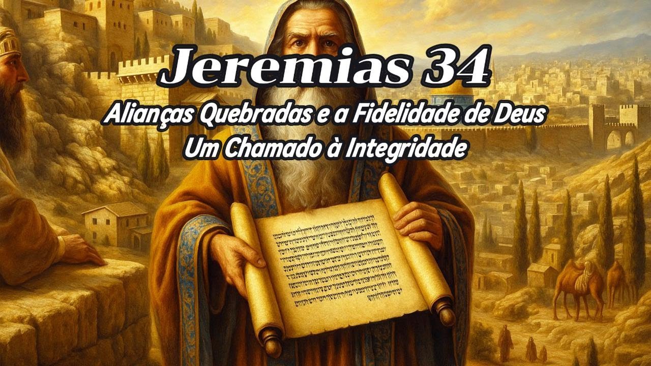 Jeremias 34 — Alianças Quebradas e a Fidelidade de Deus: Um Chamado à Integridade