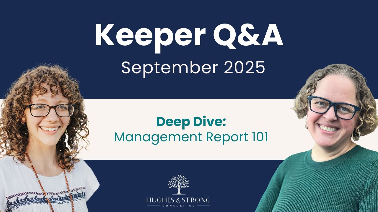 Keeper Q&A | Management Report Basics (September 2025)