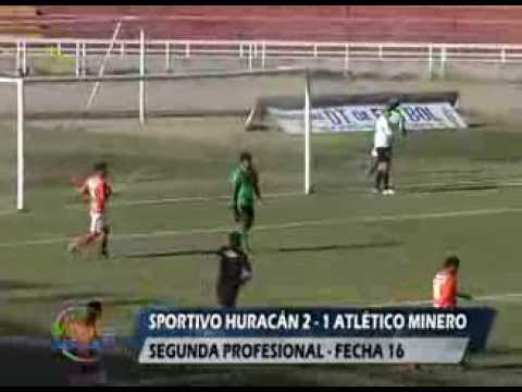 Sportivo Huracán 2 - 1 Atlético Minero -  2da profesional - fecha 16 - Tvmundo Deportes 2013