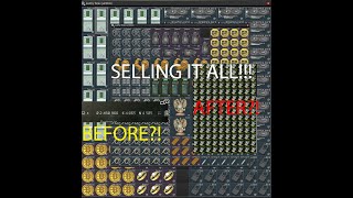 SELLING WHAT I MADE FROM FARMING THE RED KEYCARD FOR 36 HOURS STRAIGHT