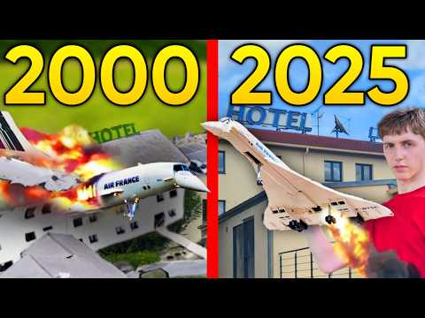 How I Recreated Plane Crashes Exactly Where they Happened With Lego