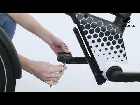 How to - Install HF01 folding pedals