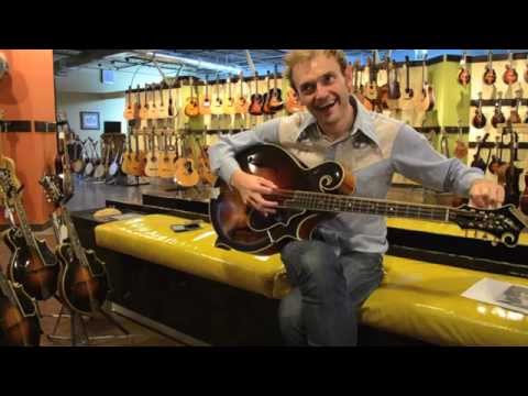 Chris Thile plays a Gilchrist Model 5 Mandocello