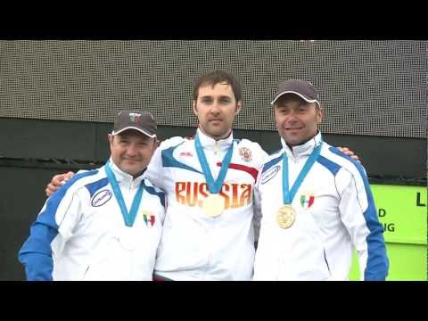 Double Trap Men Interview (ENG) - ISSF World Cup in all events 2012, London (GBR)