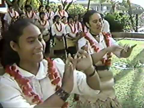 Tongan Young Adult Choir - Hawaii First United Methodist Church - 1984