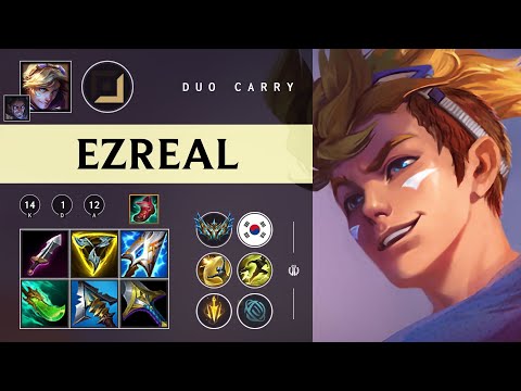 Ezreal ADC vs Twitch - KR Challenger Patch 26.01