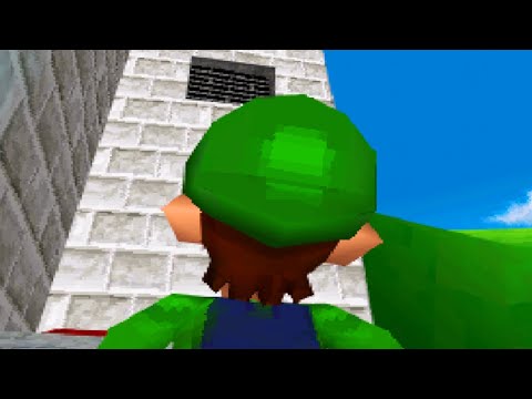 Waluigi Hidden Behind The Black Box? Super Mario 64 DS Never Was - 100% Walkthrough Part 6 Gameplay