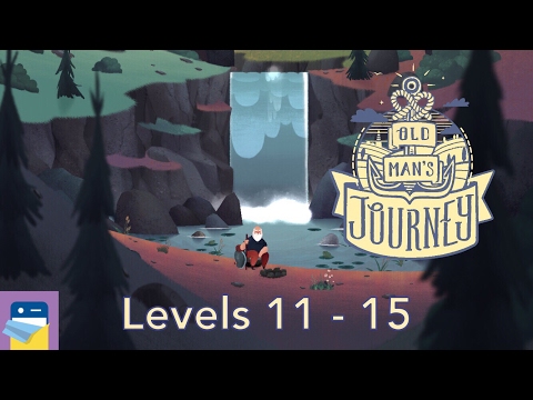 Old Man's Journey: Levels 11 12 13 14 15 (Ending!) Walkthrough & iOS iPad Gameplay (by Broken Rules) - YouTube