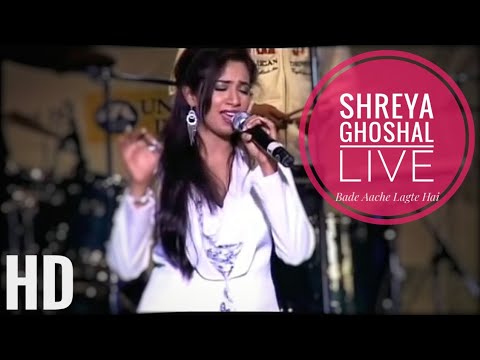 Bade Aache Lagte Hai | Shreya Ghoshal | Live In Concert