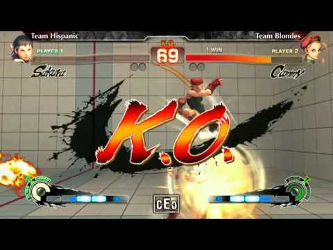 Team Hispanic vs Team Blondes - CEO 2012
