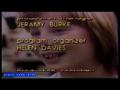 WOC Tape 0735 End Credit Announcements Compilation - 1986