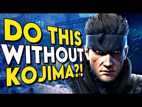 TRUST Konami Metal Gear 1 & 2 Remakes WITHOUT Hideo Kojima?