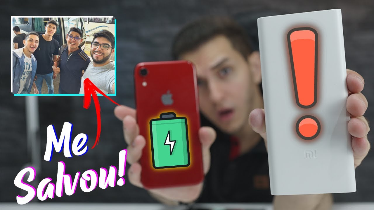 A MELHOR BATERIA EXTERNA BARATA (Power Bank) | Xiaomi Mi 2C 20.000 mAh Vale a pena É boa mesmo