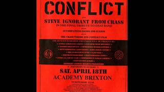 Colin Conflict and Steve Ignorant Discuss The Brixton Academy Gig 1987 video