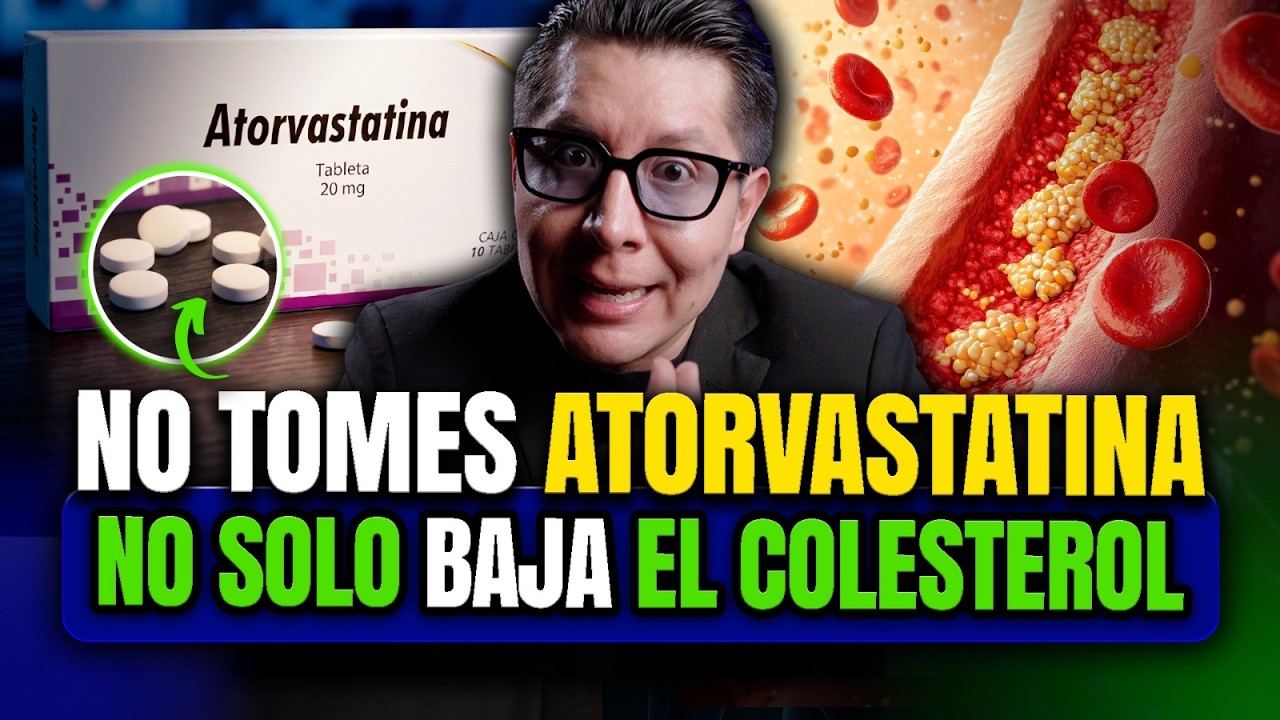 🚨ATORVASTATINA: Esto le HACE a tu CUERPO, así BAJA el COLESTEROL | Mr Doctor