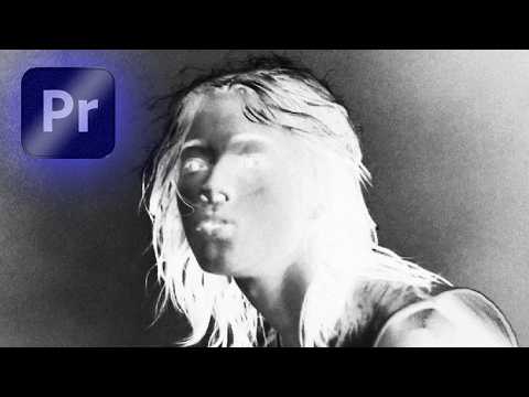 How to Invert a NEGATIVE Black & White Nettspend Effect | Premiere Pro Tutorial