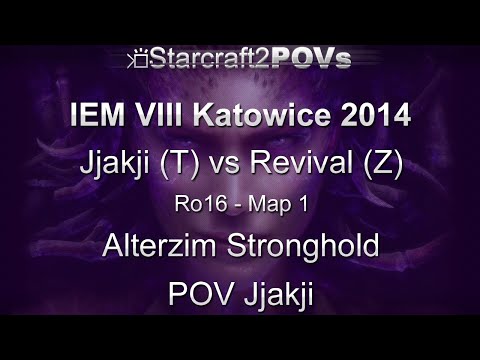 SC2 HotS - IEM VIII Katowice 2014 - Jjakji vs Revival - Ro16 - Map 1 - Alterzim - Jjakji