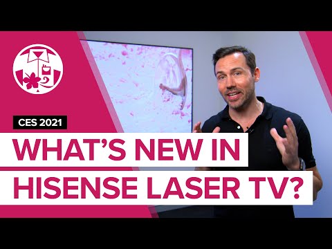 Hisense's ultra-big screen Laser TV gets some updates in 2021.