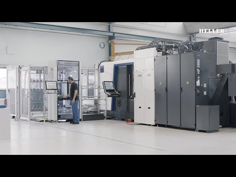 HELLER HF 3500 with EROWA ERD robot cell