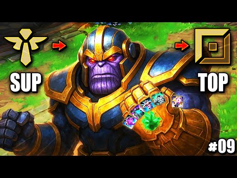 Immortal Nautilus Top lane Build made me A CARRY BEAST 🔥🔥 | New Sup to Top Series #09 - s15 Gameplay