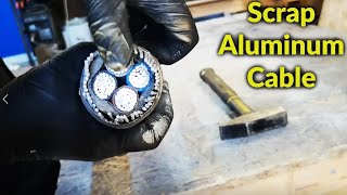Turning Aluminum Wire into a Usable Metal Hammer