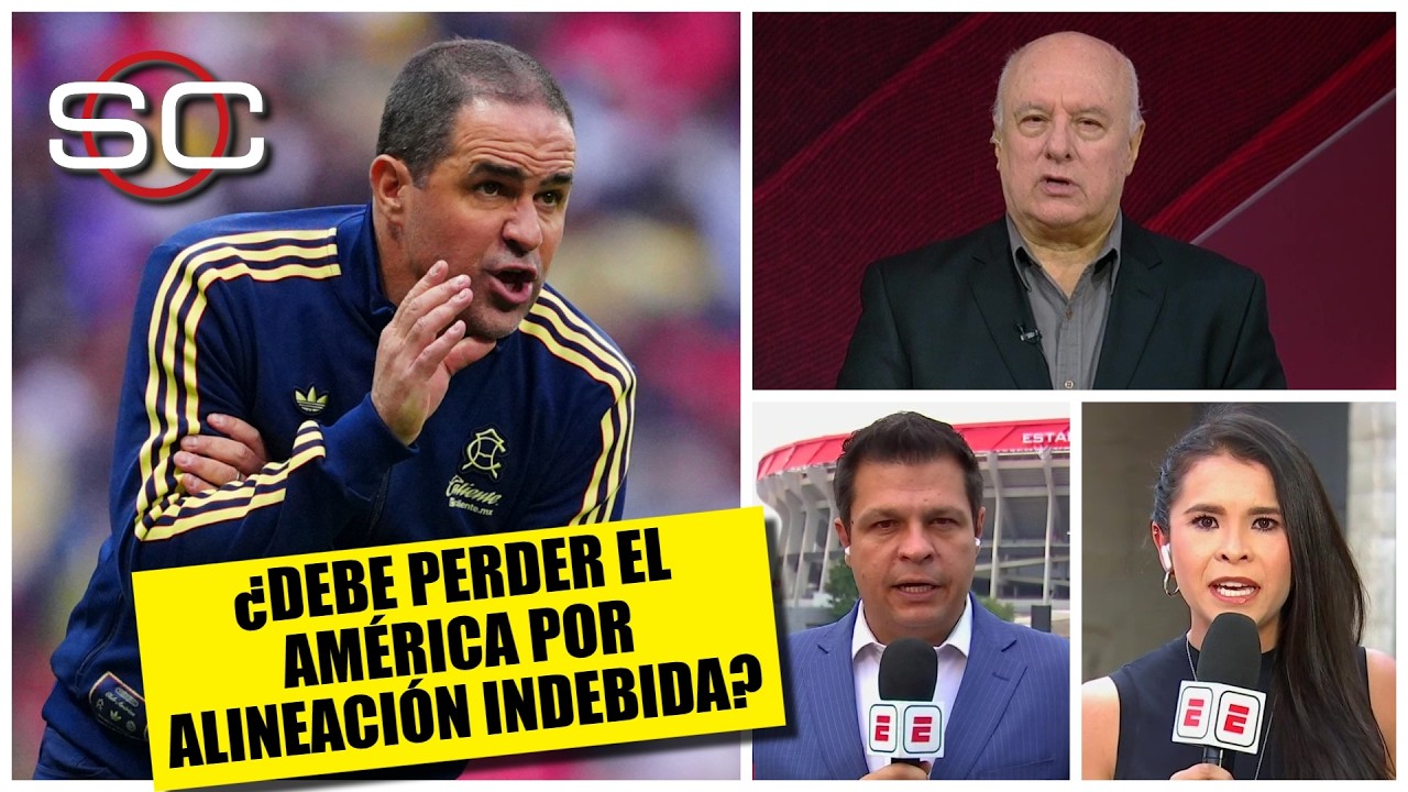 PUMAS no ha hecho RECLAMO por ALINEACIÓN INDEBIDA del AMÉRICA porque no le conviene | SportsCenter