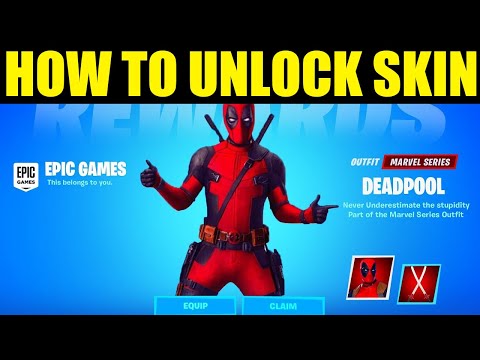 Deadpool Event in Forntite - How to Unlock Deadpool Skin