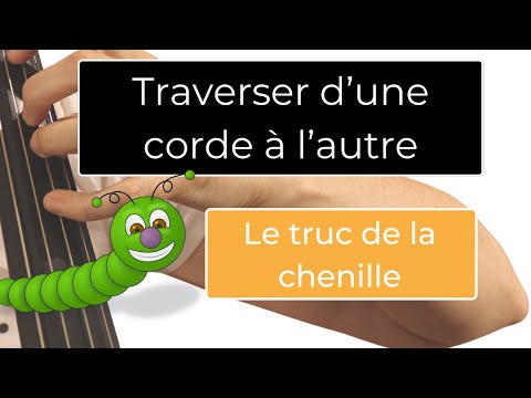 Comment traverser d'une corde à l'autre avec le petit doigt : le truc  de la chenille