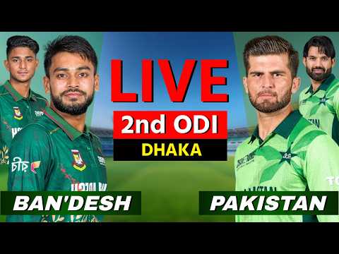 Pakistan vs Bangladesh Live - 2nd ODI | PAK vs BAN Live Scores & Commentary