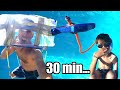 ¡EL ÚLTIMO EN SALIR DE LA PISCINA GANA! (PREMIO 1000€)