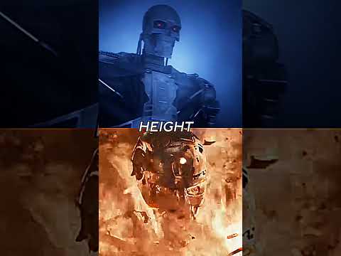 Battle of the Terminators #shorts #terminator #fyp #skynet #t800 #t600